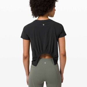 Lululemon Sunday Sprint Tee Black Size 6